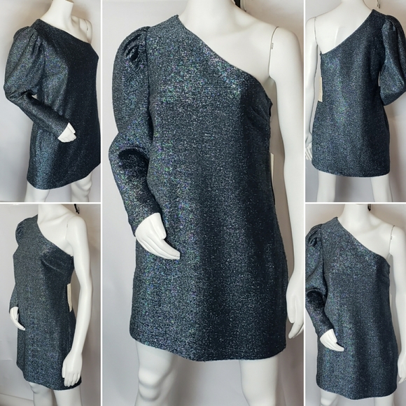 Kate Hudson One Shoulder Mini Dress - Picture 3 of 7